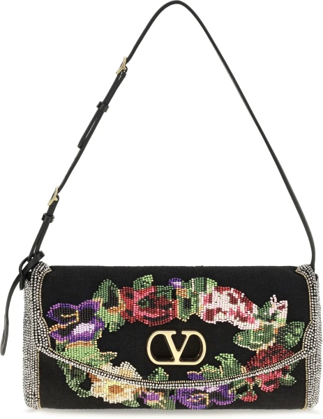 Geanta de umar Small embroidered Devain Shoulder Bag