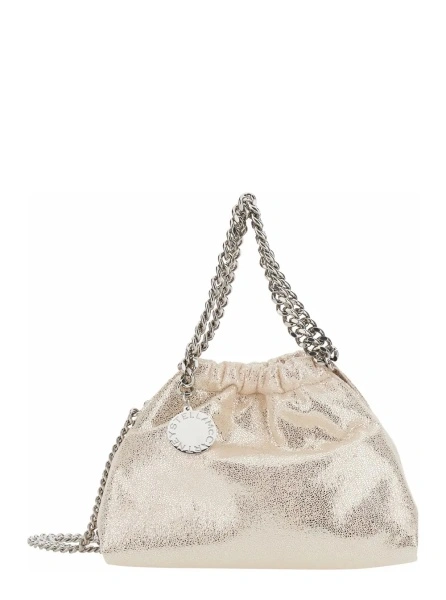 Geanta de umar Stella McCartney roz din piele ecologica