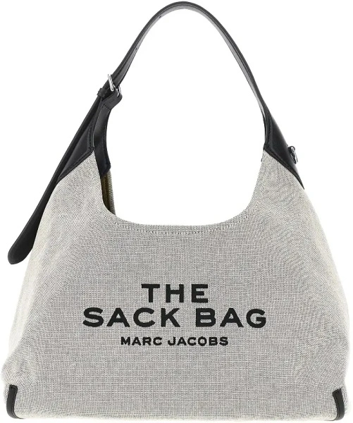 Geanta de umar 'The Sack Bag' canvas shoulder bag