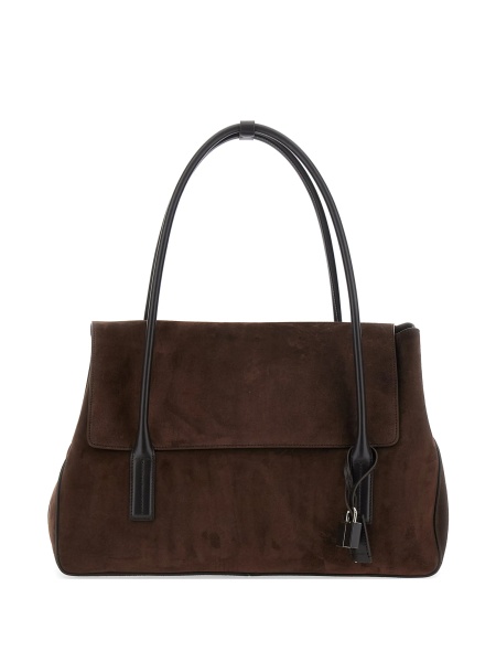 Geanta de umar Tom Ford maro din piele