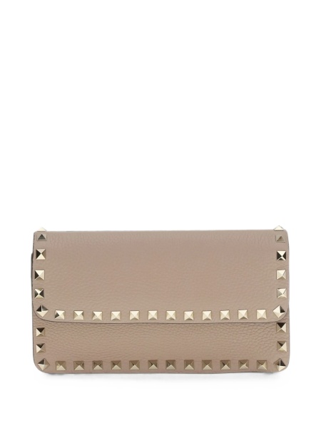 Geanta de umar Valentino Garavani Rockstud neutra din piele