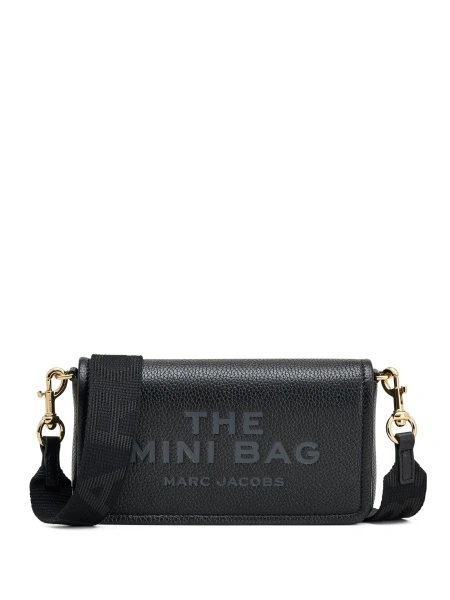 Geanta tip postas Marc Jacobs neagra din piele