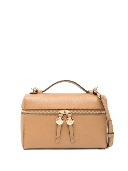 Geanta tip postas Tory Burch maro din piele