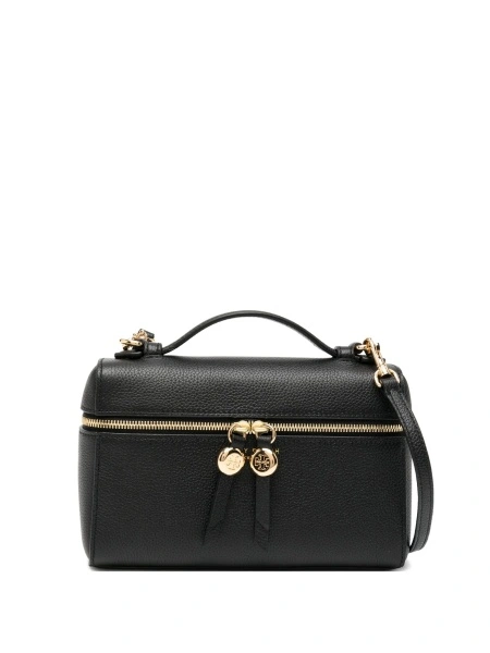 Geanta tip postas Tory Burch neagra din piele
