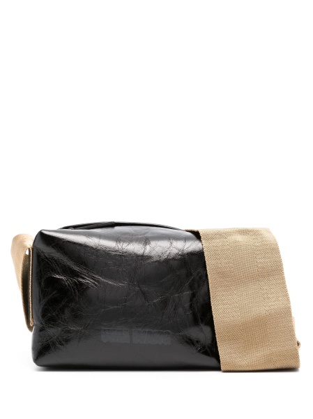 Geanta tip postas UMA WANG neagra din fibre de carbon