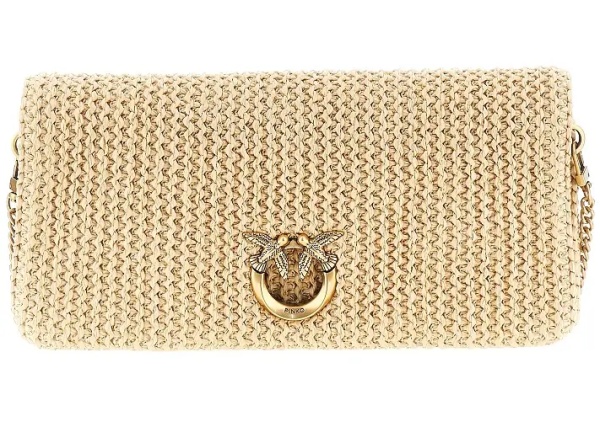 Genti Click Soft Horizontal crossbody pouch