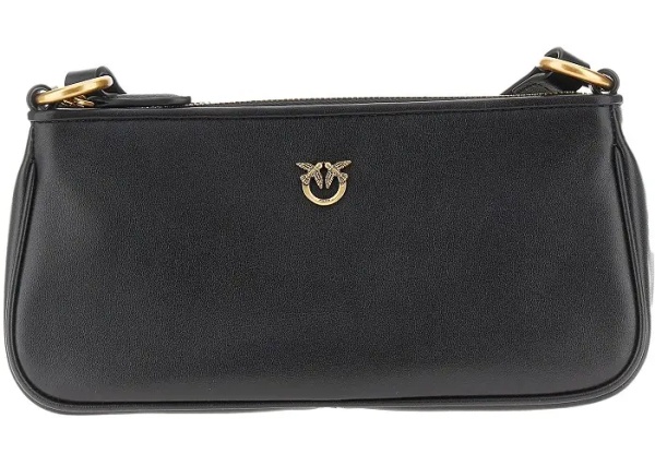 Genti Leather mini baguette bag