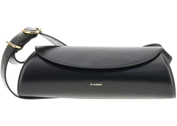 Genti Leather small 'Cannolo' bag