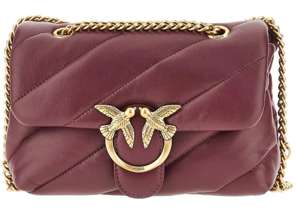 Genti Love Mini Puff nappa leather bag