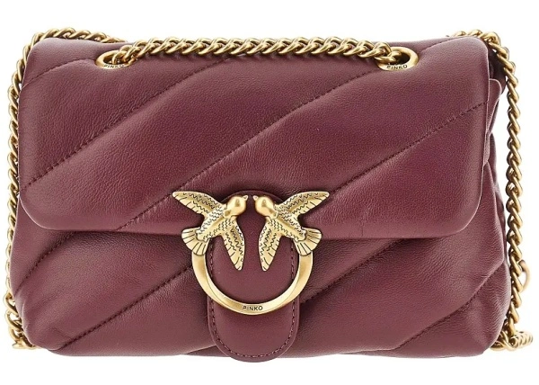 Genti Love Mini Puff nappa leather bag