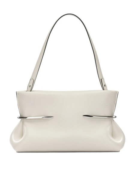 Genti "Pinch Soft" clutch with handle