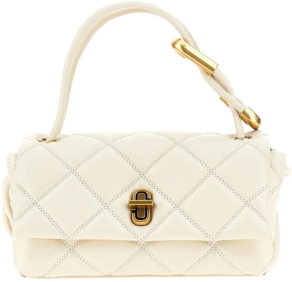 Genti Quilted leather mini Dual bag