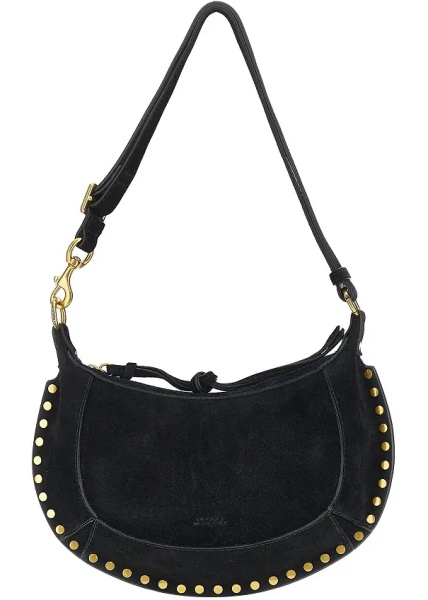 Genti Suede leather Oskan Moon bag