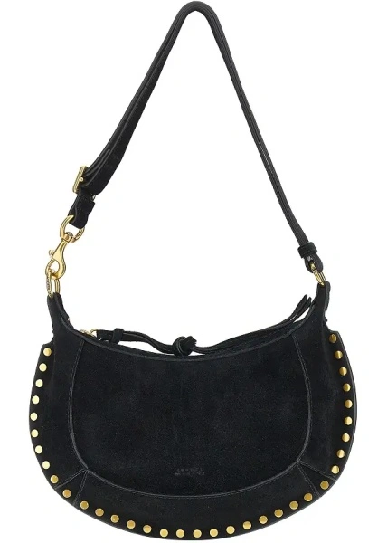 Genti Suede leather Oskan Moon bag