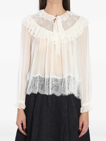 Georgette Lace Blouse