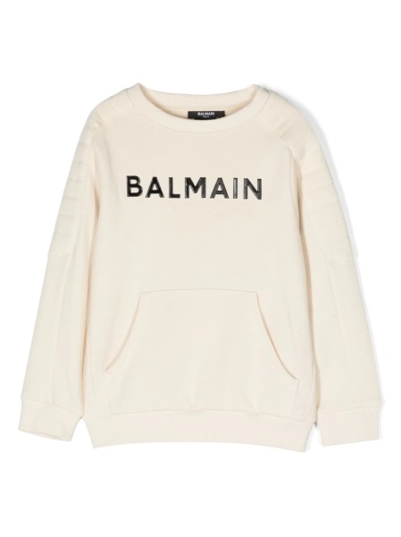 Hanorac Balmain neutru din bumbac