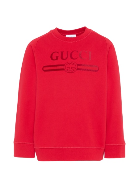 Hanorac Gucci rosu din bumbac
