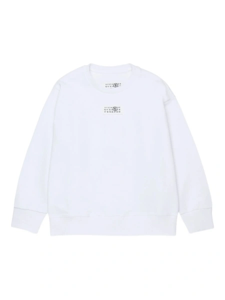 Hanorac MM6 Maison Margiela alb