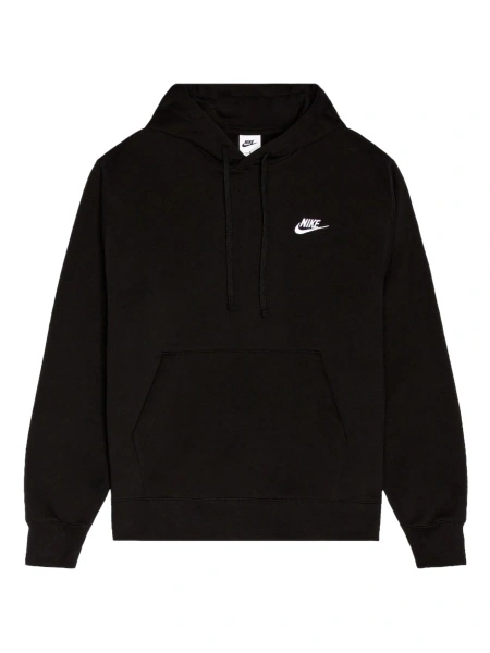 Hanorac Nike negru din bumbac si polyester
