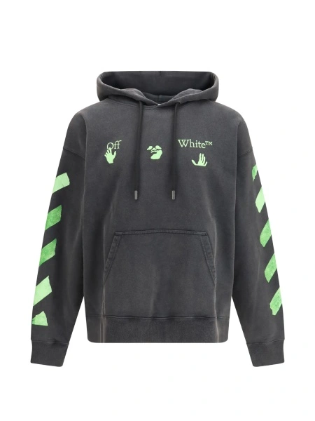Hanorac Off-White negru