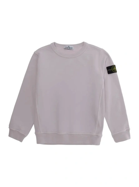 Hanorac Stone Island roz din bumbac