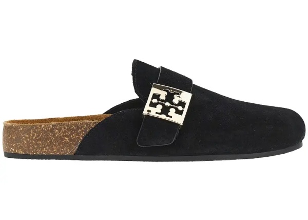 Incaltaminte 'Mellow' suede leather mules