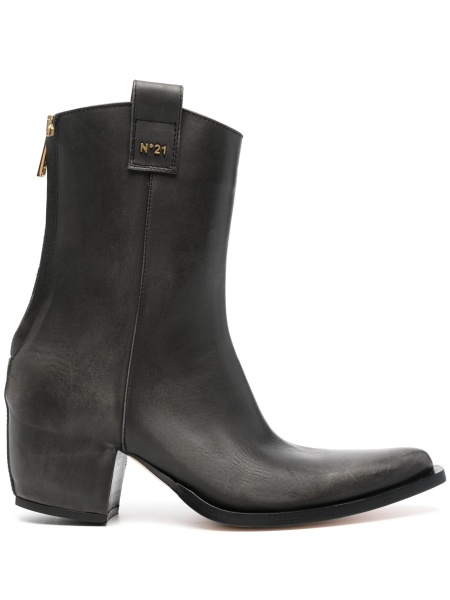 Incaltaminte N°21 neagra din piele
