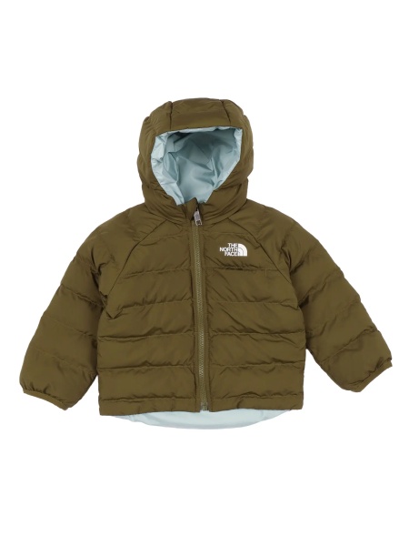 Jacheta BABY REVERSIBLE PERRITO HOODED JACKET FOREST OLIVE