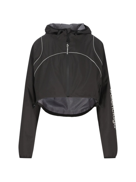 Jacheta Balenciaga neagra din polyester