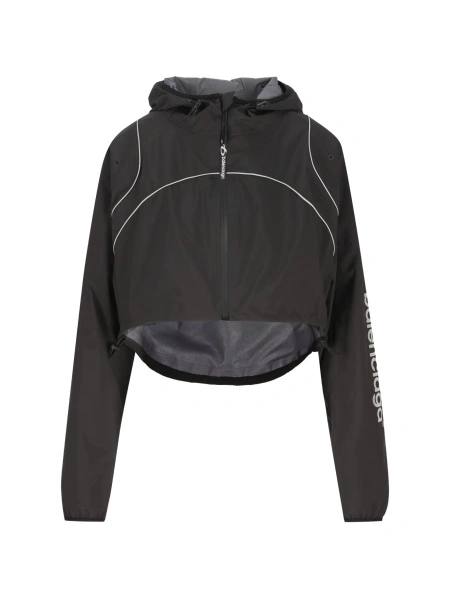 Jacheta Balenciaga neagra din polyester