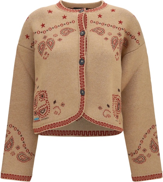 Jacheta Bandana Jacquard Jacket