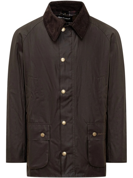 Jacheta Barbour verde din bumbac