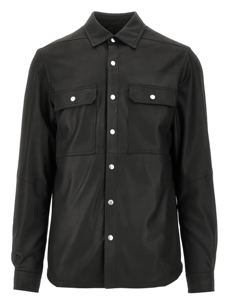 Jacheta camasa Rick Owens neagra