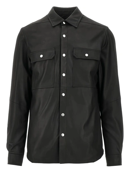 Jacheta camasa Rick Owens neagra