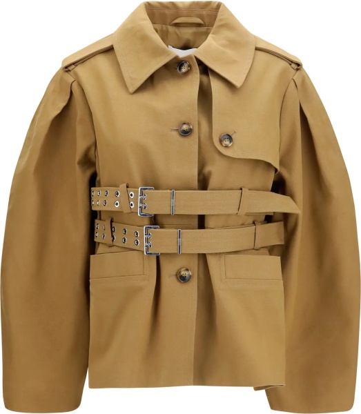 Jacheta Canvas Jacket with double belt
