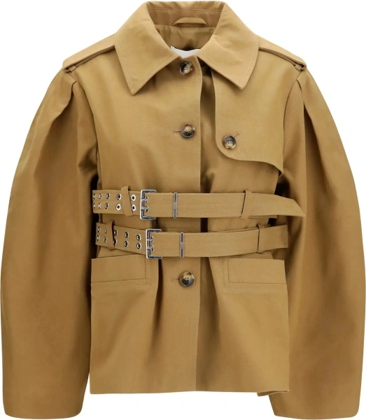Jacheta Canvas Jacket with double belt