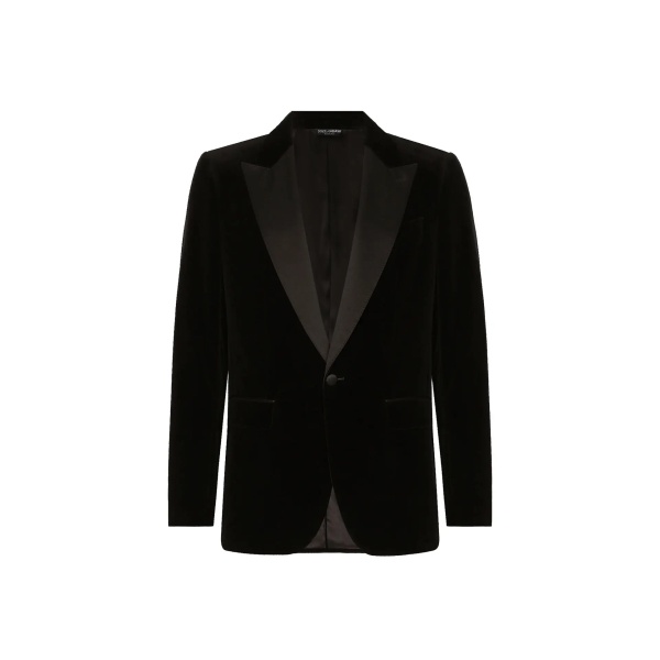 Jacheta Dolce & Gabbana Tuxedo Velvet Jacket