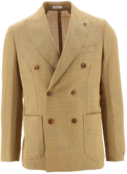 Jacheta 'Firenze' wool double-breasted jacket