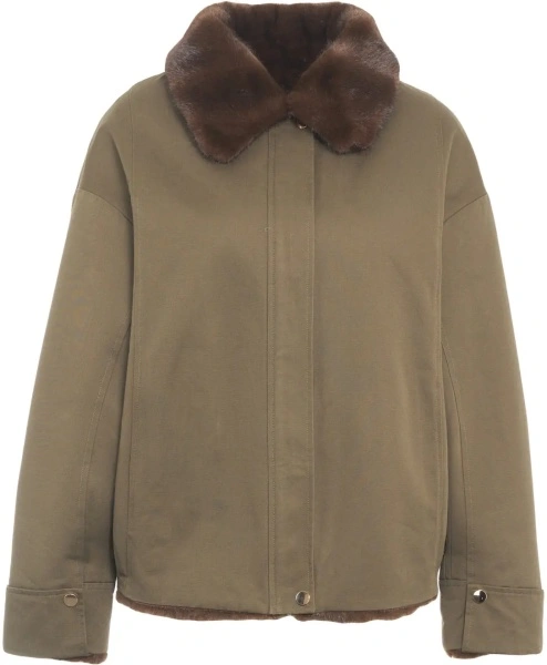 Jacheta Jacket with faux fur collar