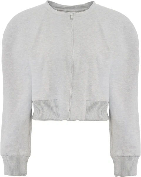 Jacheta Jacket with puff sleeves