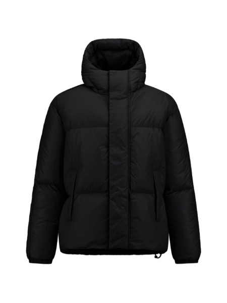Jacheta Laminar neagra din nylon