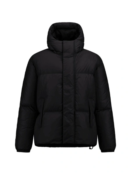 Jacheta Laminar neagra din nylon