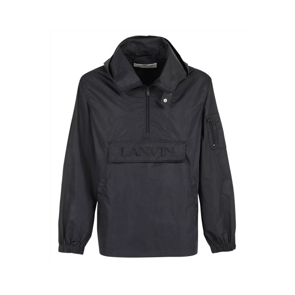 Jacheta Lanvin Logo Hooded Windbreaker