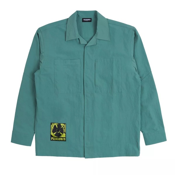 Jacheta Pleasures Overshirt P23SP013 TEAL