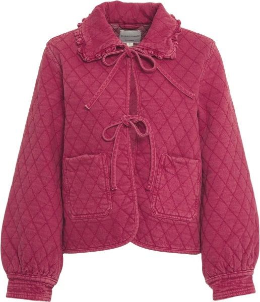 Jacheta Quilted denim jacket 'Heidi Whei'