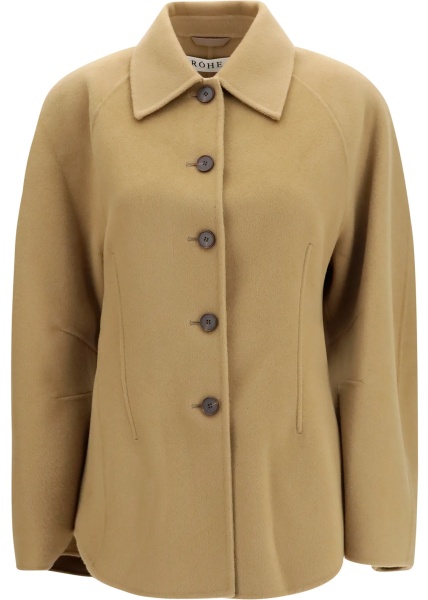 Jacheta Sculptural oversized-sleeve Jacket