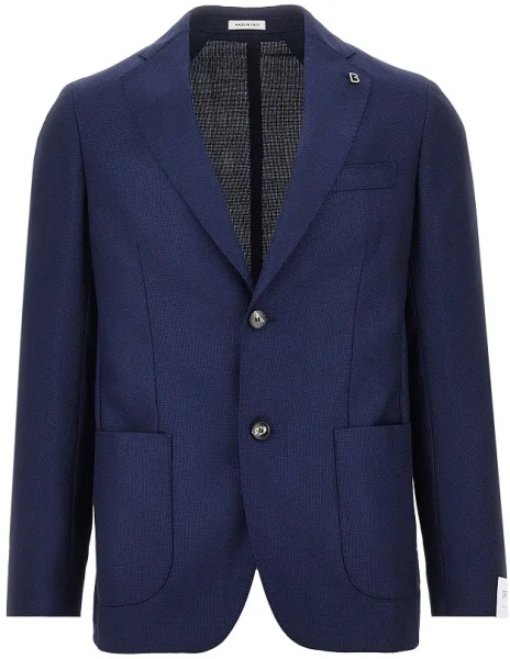 Jacheta 'Venezia' wool single-breasted jacket