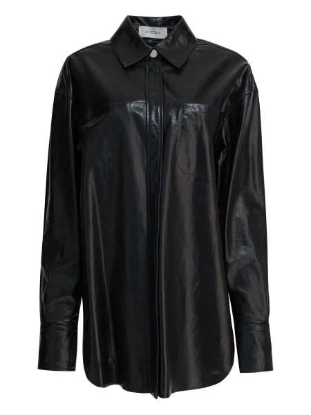 Leather shirt