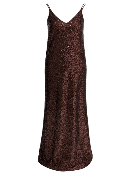 Long sequined dress