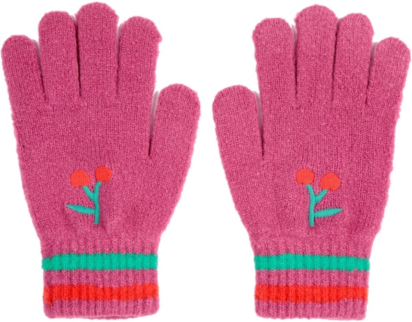 Manusi Cherry Knitted Gloves